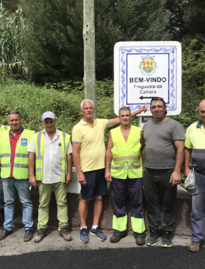 Agradecimento ao Governo Regional da Madeira pelo Alcatroamento na Freguesia da Calheta