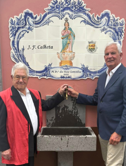 Inauguração da Fonte de Nossa Senhora dos Bons Caminhos