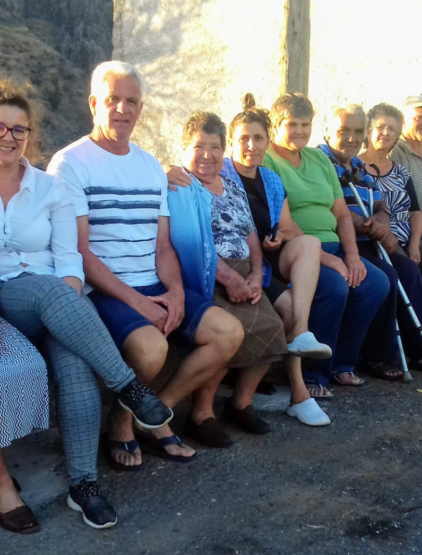 Convívio com a População da Freguesia da Calheta